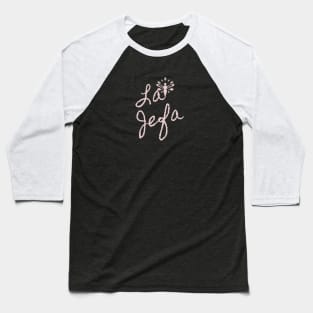 La Jefa Boss Babe Spanish Baseball T-Shirt